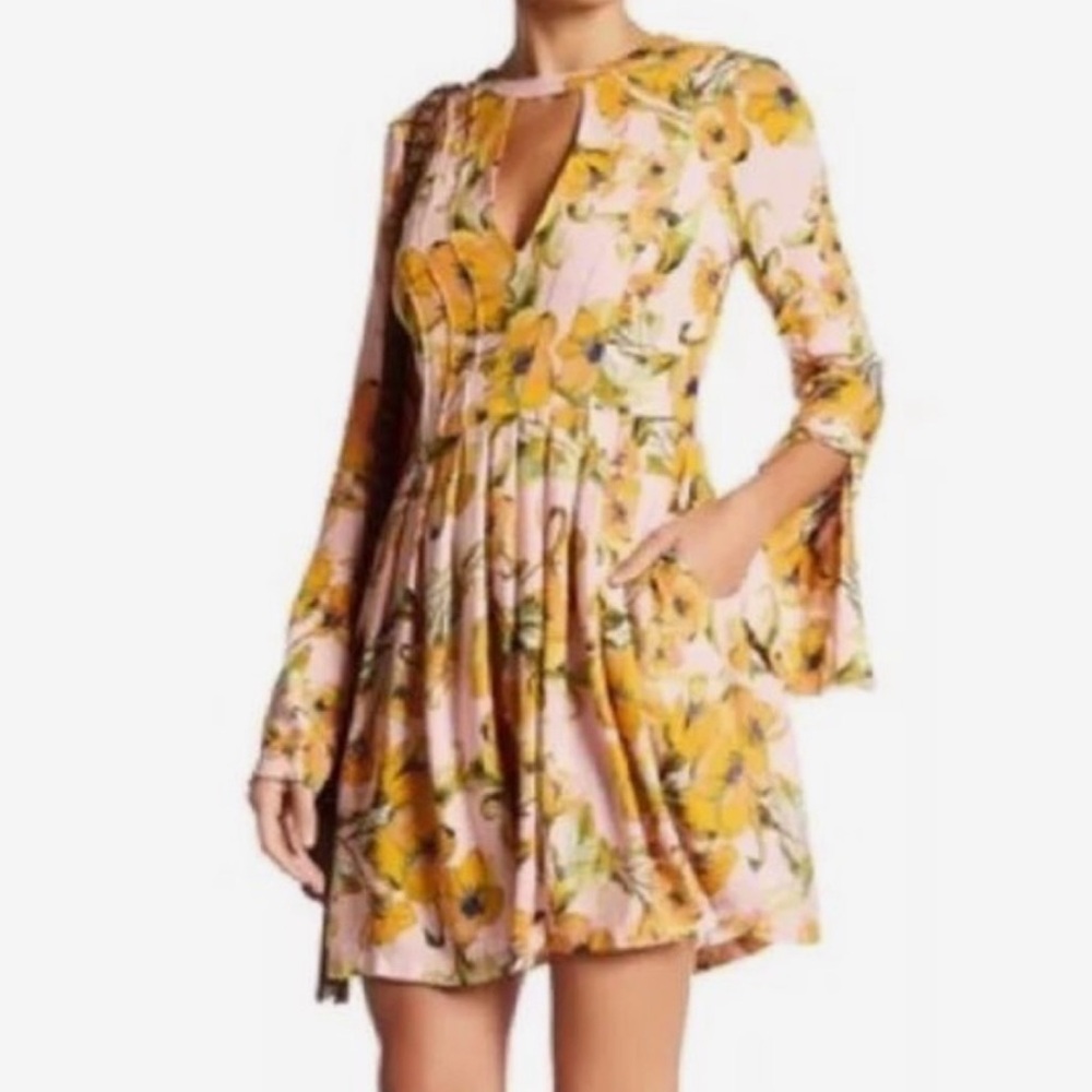 Free People Bell Sleeve Dress